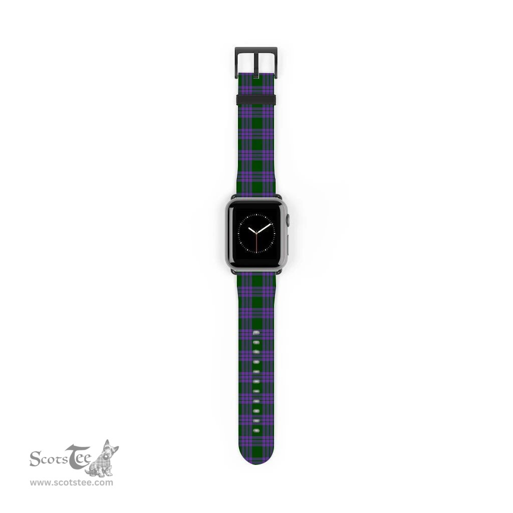 Scottish Elphinstone Clan Tartan Watch Band Apple Watch Style Scottish Plaid Tartan Plaid