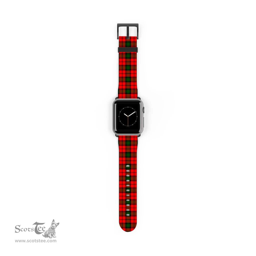 Scottish Kerr Modern Clan Tartan Watch Band Apple Watch Style Scottish Plaid Tartan Plaid