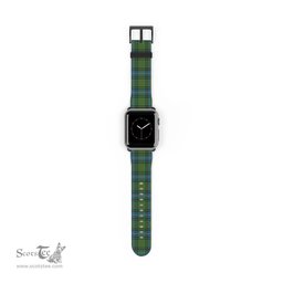 Scottish MacMillan Hunting Ancient Clan Tartan Watch Band Apple Watch Style Scottish Plaid Tartan Plaid