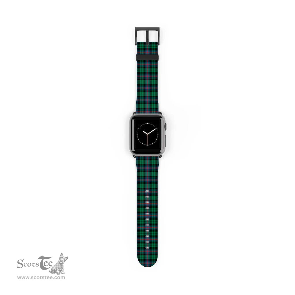 Scottish Urquhart Broad Red Ancient Clan Tartan Watch Band Apple Watch Style Scottish Plaid Tartan Plaid