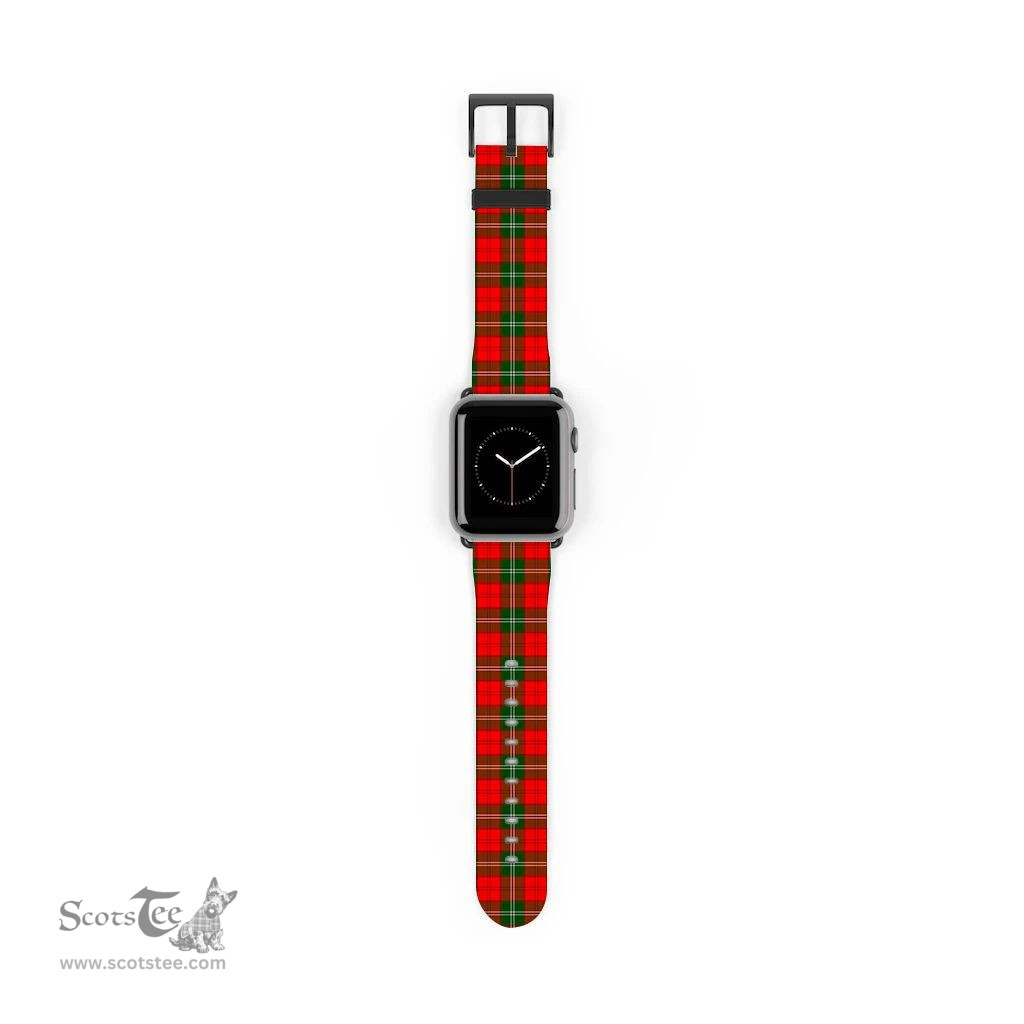 Scottish Lennox Modern Clan Tartan Watch Band Apple Watch Style Scottish Plaid Tartan Plaid