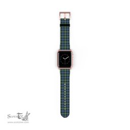 Scottish MacDonnell of Glengarry Ancient Clan Tartan Watch Band Apple Watch Style Scottish Plaid Tartan Plaid