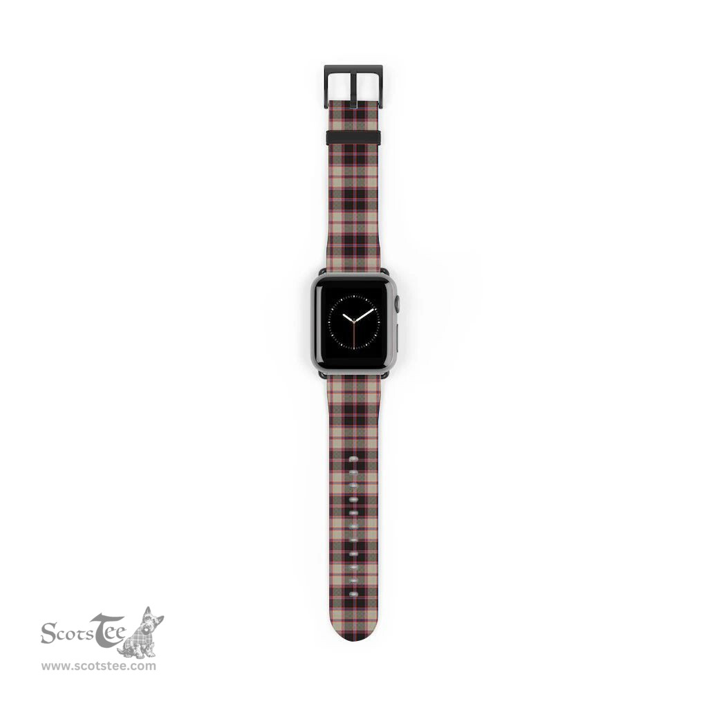 Scottish MacPherson Hunting Ancient Clan Tartan Watch Band Apple Watch Style Scottish Plaid Tartan Plaid