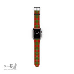 Scottish Burnett Ancient Clan Tartan Watch Band Apple Watch Style Scottish Plaid Tartan Plaid