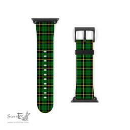 Scottish Wallace Hunting Green Clan Tartan Watch Band Apple Watch Style Scottish Plaid Tartan Plaid
