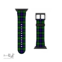Scottish MacThomas Modern Clan Tartan Watch Band Apple Watch Style Scottish Plaid Tartan Plaid