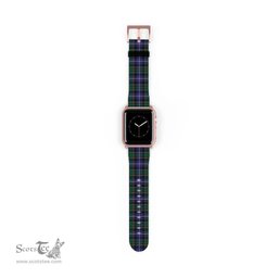 Scottish MacRae Hunting Modern Clan Tartan Watch Band Apple Watch Style Scottish Plaid Tartan Plaid