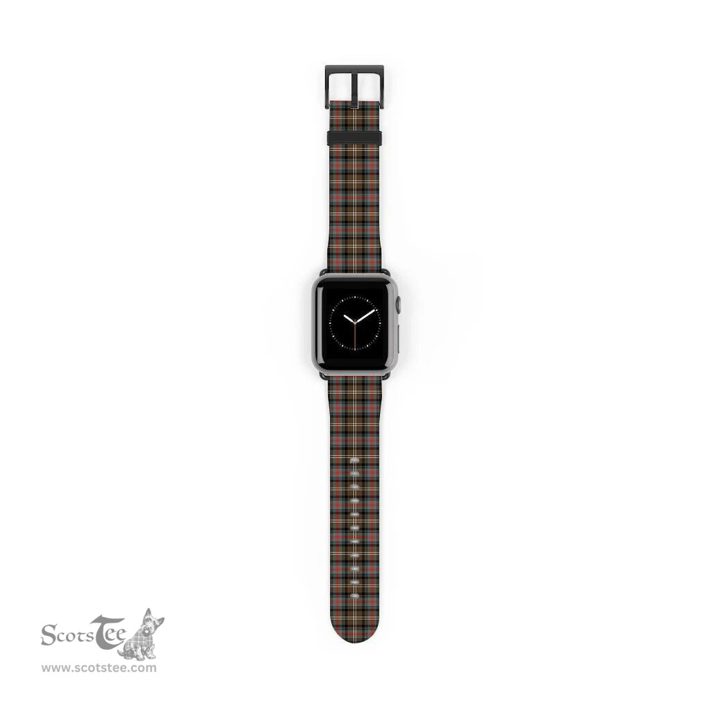 Scottish Sutherland Weathered Clan Tartan Watch Band Apple Watch Style Scottish Plaid Tartan Plaid