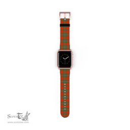 Scottish MacGregor Ancient Clan Tartan Watch Band Apple Watch Style Scottish Plaid Tartan Plaid