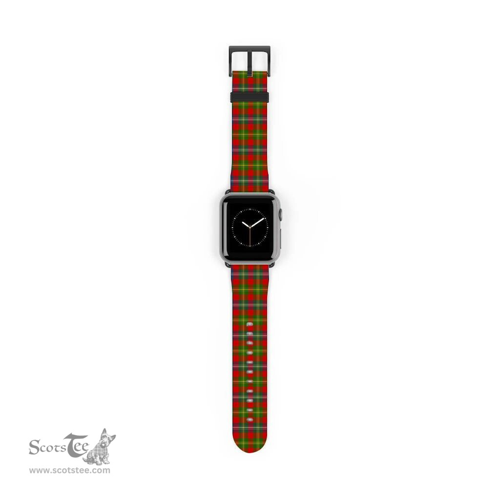 Scottish Forrester Clan Tartan Watch Band Apple Watch Style Scottish Plaid Tartan Plaid