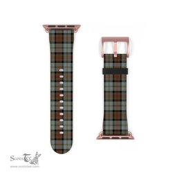 Scottish MacLeod of Harris Weathered Clan Tartan Watch Band Apple Watch Style Scottish Plaid Tartan Plaid