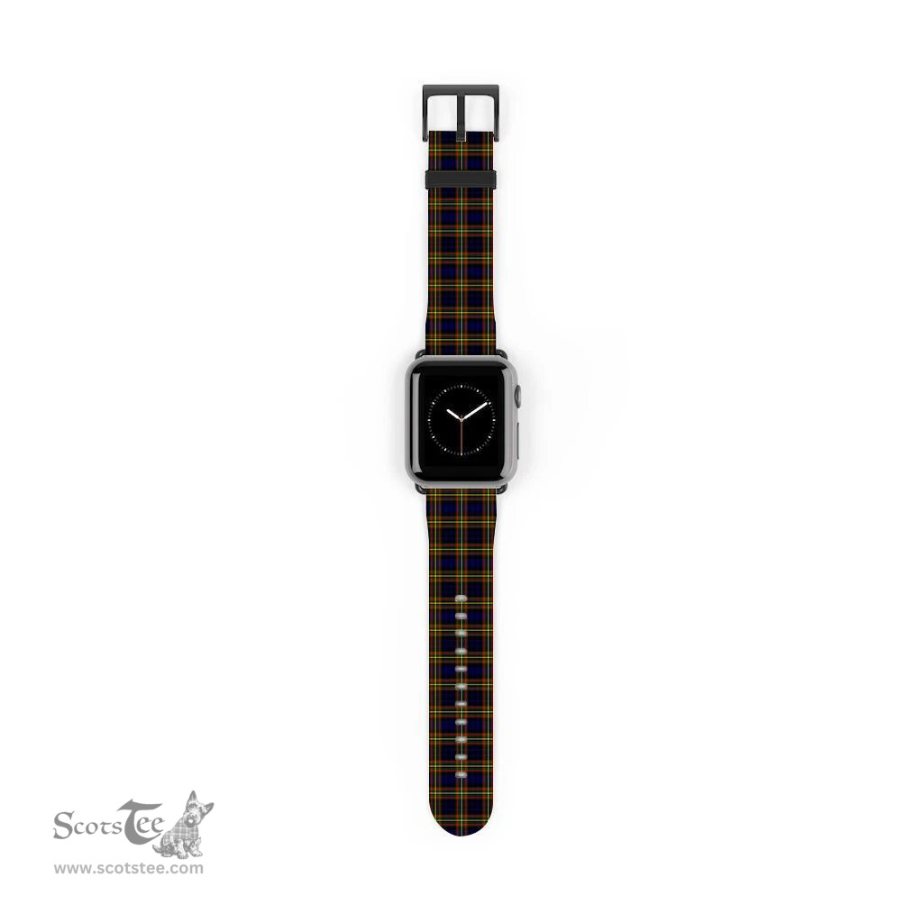 Scottish MacLellan Modern Clan Tartan Watch Band Apple Watch Style Scottish Plaid Tartan Plaid