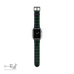 Scottish Sutherland Modern Clan Tartan Watch Band Apple Watch Style Scottish Plaid Tartan Plaid