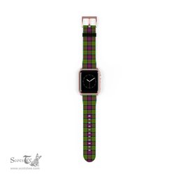 Scottish MacDonald of Clanranald Clan Tartan Watch Band Apple Watch Style Scottish Plaid Tartan Plaid