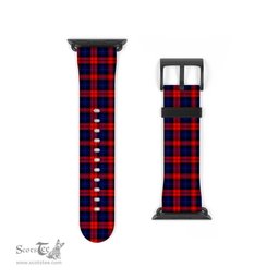 Scottish MacLachlan Modern Clan Tartan Watch Band Apple Watch Style Scottish Plaid Tartan Plaid