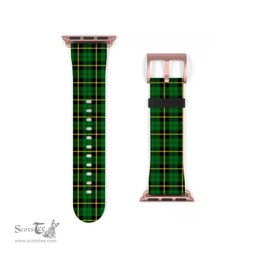 Scottish Wallace Hunting Green Clan Tartan Watch Band Apple Watch Style Scottish Plaid Tartan Plaid