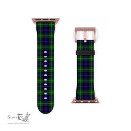 Scottish MacThomas Modern Clan Tartan Watch Band Apple Watch Style Scottish Plaid Tartan Plaid