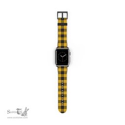Scottish MacLeod of Lewis Ancient Clan Tartan Watch Band Apple Watch Style Scottish Plaid Tartan Plaid