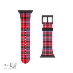 Scottish Udny Clan Tartan Watch Band Apple Watch Style Scottish Plaid Tartan Plaid