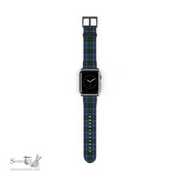 Scottish MacInnes Modern Clan Tartan Watch Band Apple Watch Style Scottish Plaid Tartan Plaid