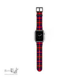 Scottish Gow of McGouan Clan Tartan Watch Band Apple Watch Style Scottish Plaid Tartan Plaid