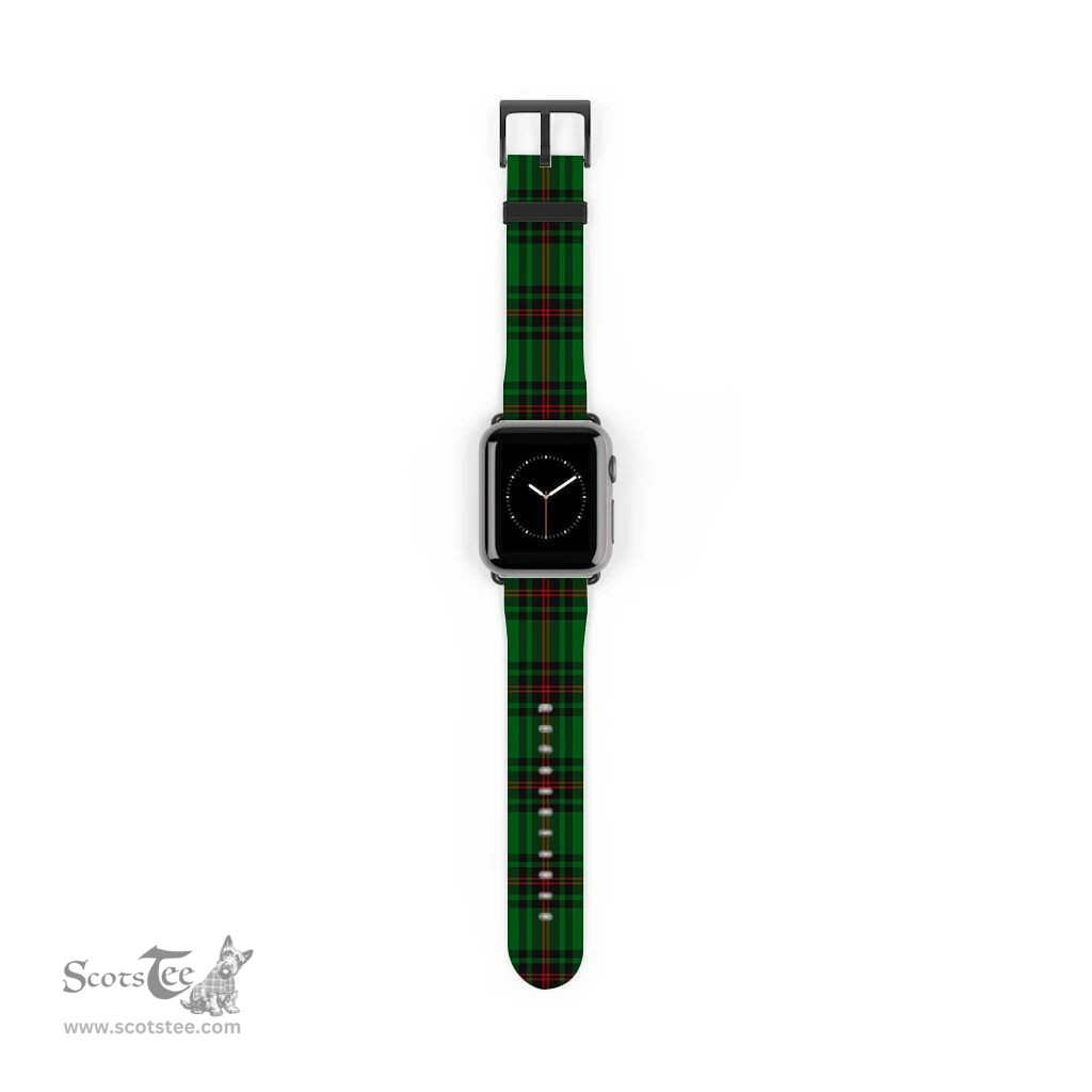 Scottish Halkett Clan Tartan Watch Band Apple Watch Style Scottish Plaid Tartan Plaid