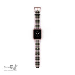 Scottish MacPherson Dress Ancient Clan Tartan Watch Band Apple Watch Style Scottish Plaid Tartan Plaid