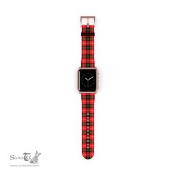 Scottish Nesbitt Modern Clan Tartan Watch Band Apple Watch Style Scottish Plaid Tartan Plaid
