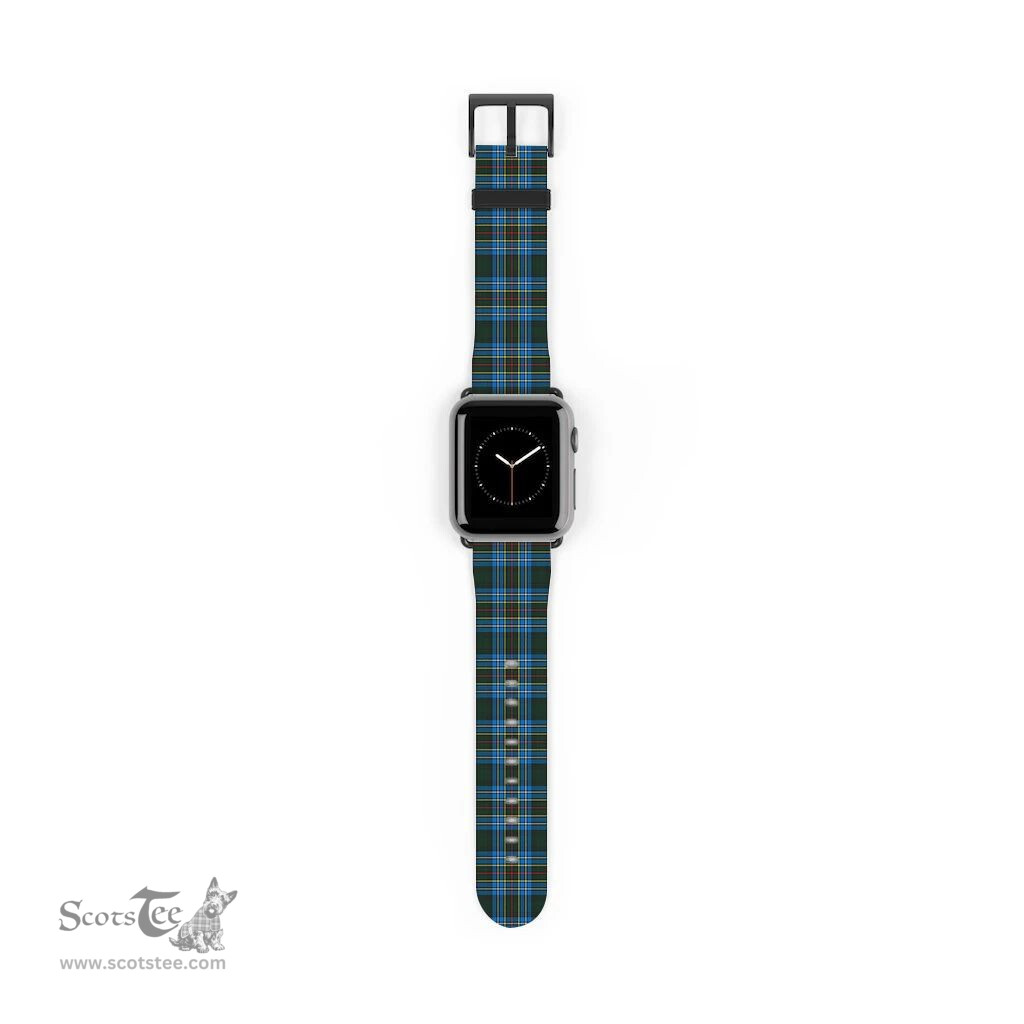 Scottish Cockburn Modern Clan Tartan Watch Band Apple Watch Style Scottish Plaid Tartan Plaid