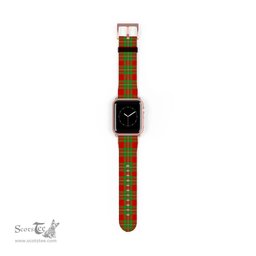 Scottish MacGregor Modern Clan Tartan Watch Band Apple Watch Style Scottish Plaid Tartan Plaid