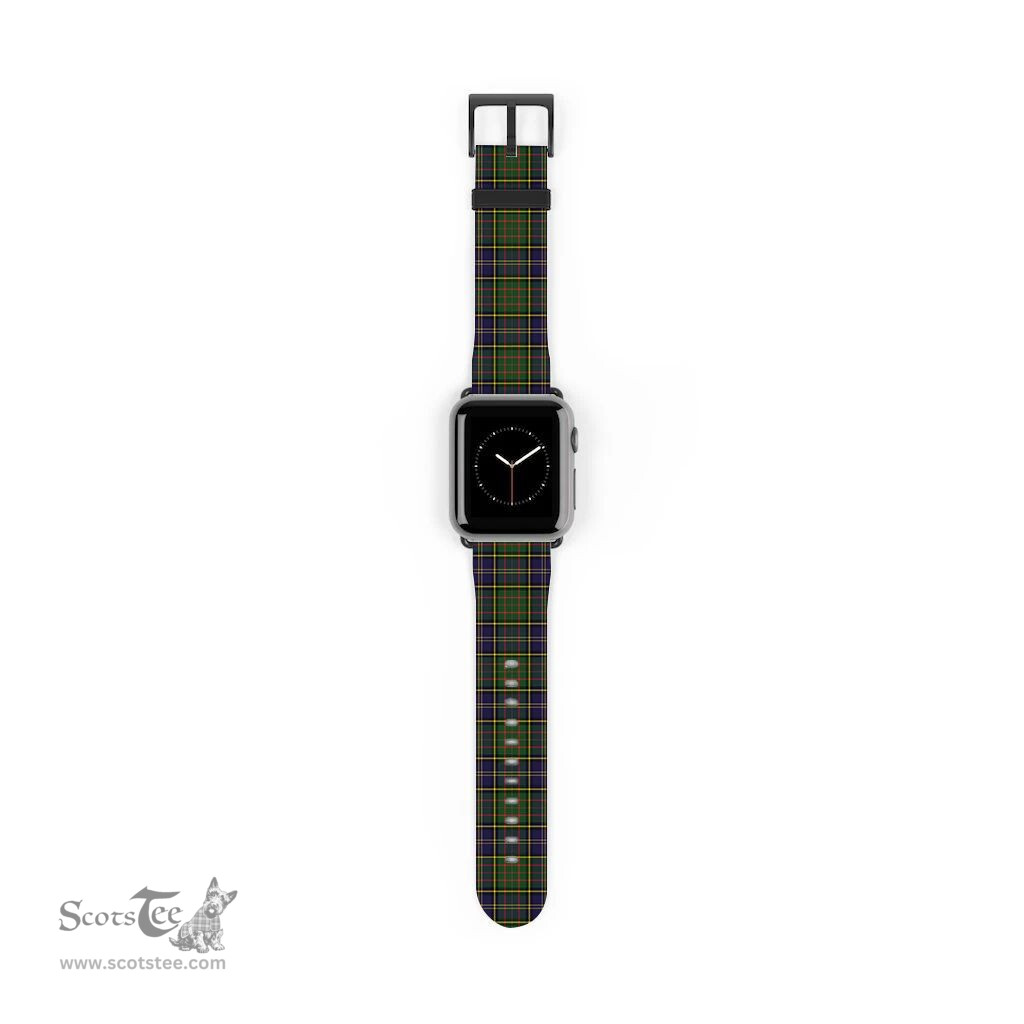 Scottish MacMillan Hunting Modern Clan Tartan Watch Band Apple Watch Style Scottish Plaid Tartan Plaid