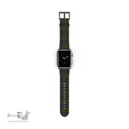 Scottish MacMillan Hunting Modern Clan Tartan Watch Band Apple Watch Style Scottish Plaid Tartan Plaid