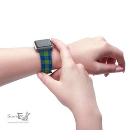Scottish Barclay Hunting Ancient Clan Tartan Watch Band Apple Watch Style Scottish Plaid Tartan Plaid