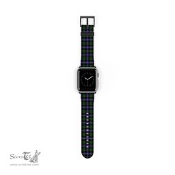 Scottish Galbraith Modern Clan Tartan Watch Band Apple Watch Style Scottish Plaid Tartan Plaid