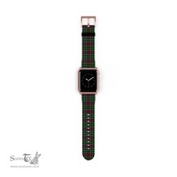 Scottish Crosbie Clan Tartan Watch Band Apple Watch Style Scottish Plaid Tartan Plaid