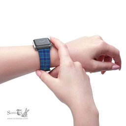 Scottish Mercer Modern Clan Tartan Watch Band Apple Watch Style Scottish Plaid Tartan Plaid