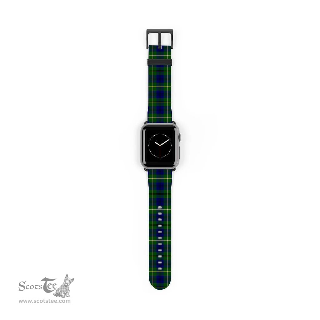 Scottish Johnston Modern Clan Tartan Watch Band Apple Watch Style Scottish Plaid Tartan Plaid