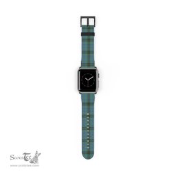 Scottish MacInnes Ancient Clan Tartan Watch Band Apple Watch Style Scottish Plaid Tartan Plaid