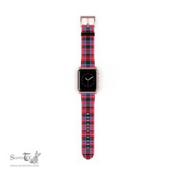 Scottish Udny Clan Tartan Watch Band Apple Watch Style Scottish Plaid Tartan Plaid