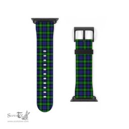 Scottish Gordon Modern Clan Tartan Watch Band Apple Watch Style Scottish Plaid Tartan Plaid