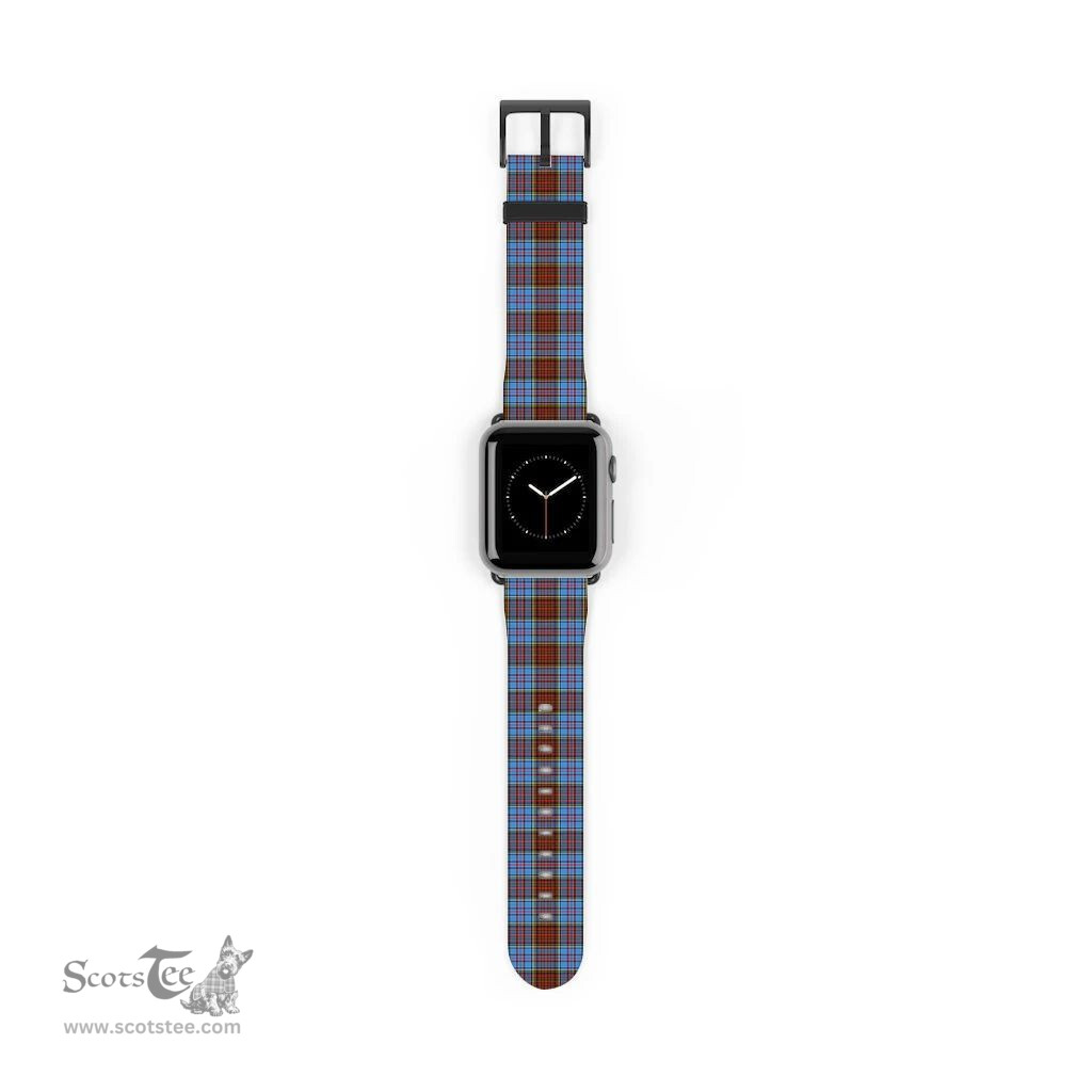 Scottish Anderson Modern Clan Tartan Watch Band Apple Watch Style Scottish Plaid Tartan Plaid