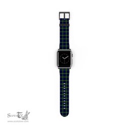 Scottish Lamont Modern Clan Tartan Watch Band Apple Watch Style Scottish Plaid Tartan Plaid