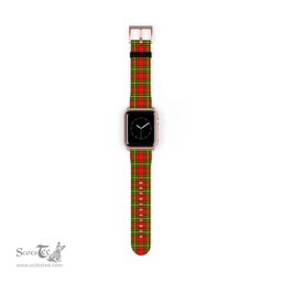 Scottish Leask Clan Tartan Watch Band Apple Watch Style Scottish Plaid Tartan Plaid