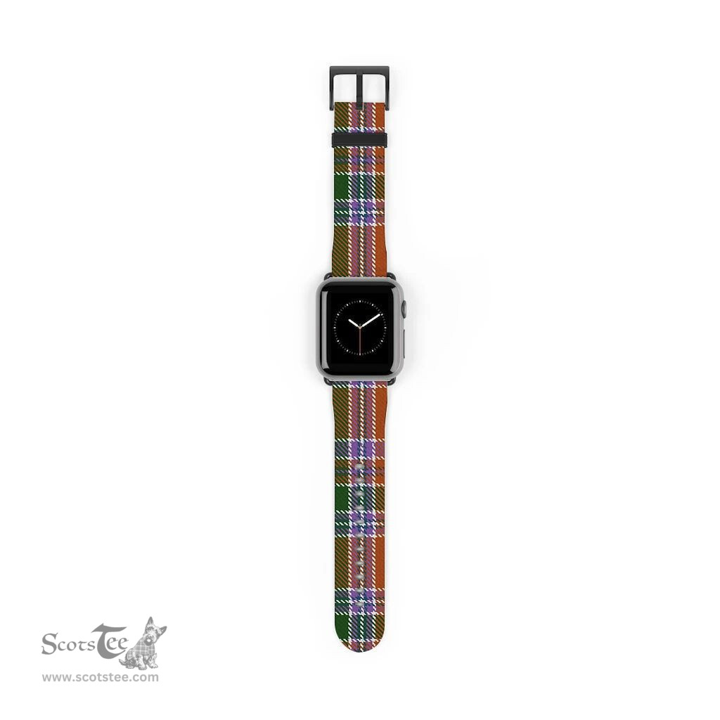 Scottish Birrell Clan Tartan Watch Band Apple Watch Style Scottish Plaid Tartan Plaid