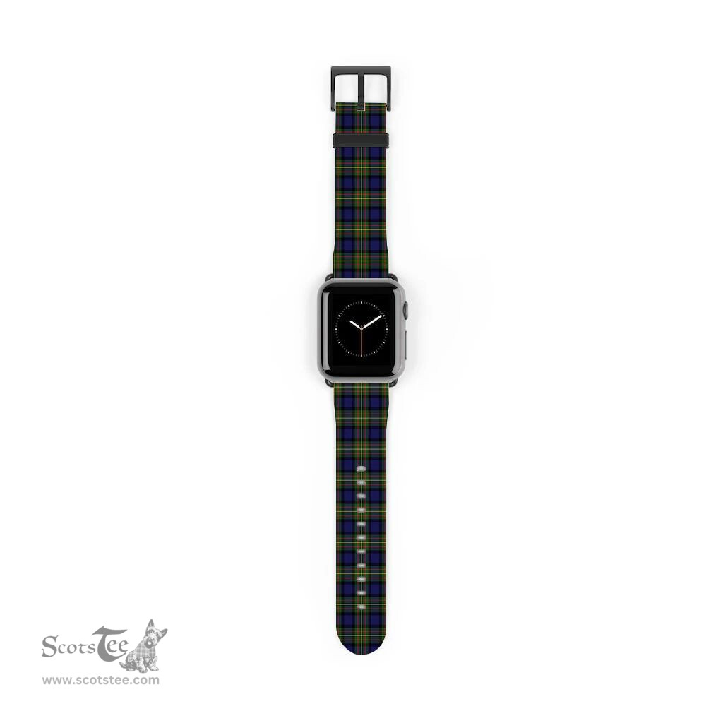 Scottish MacLaren Modern Clan Tartan Watch Band Apple Watch Style Scottish Plaid Tartan Plaid
