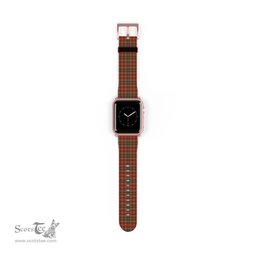 Scottish MacKintosh Hunting Weathered Clan Tartan Watch Band Apple Watch Style Scottish Plaid Tartan Plaid