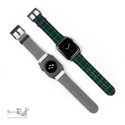 Scottish Gordon Modern Clan Tartan Watch Band Apple Watch Style Scottish Plaid Tartan Plaid