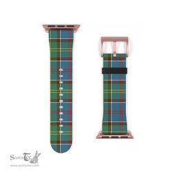 Scottish Colville Clan Tartan Watch Band Apple Watch Style Scottish Plaid Tartan Plaid