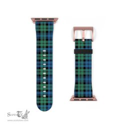 Scottish Campbell Ancient 01 Clan Tartan Watch Band Apple Watch Style Scottish Plaid Tartan Plaid