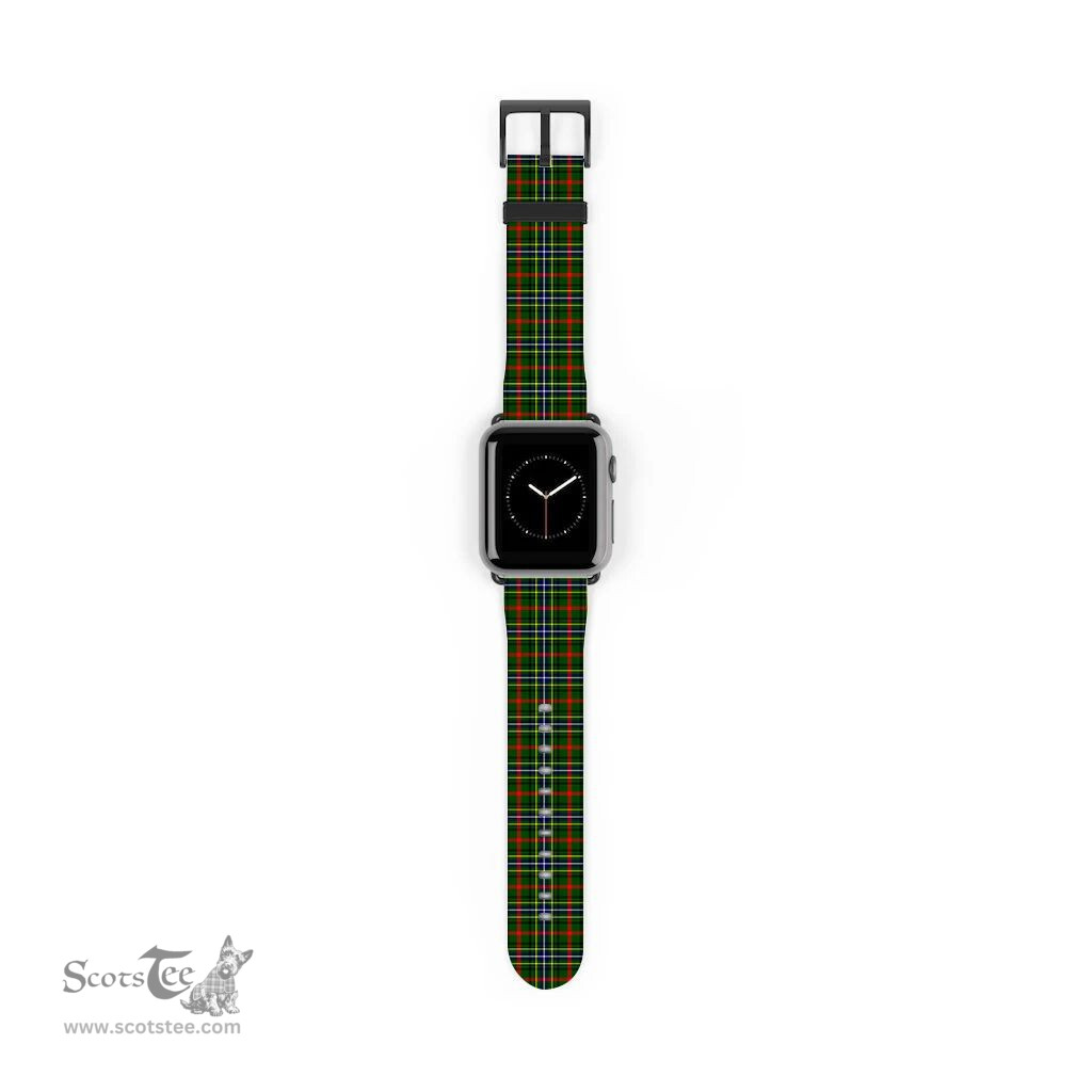Scottish Bisset Clan Tartan Watch Band Apple Watch Style Scottish Plaid Tartan Plaid